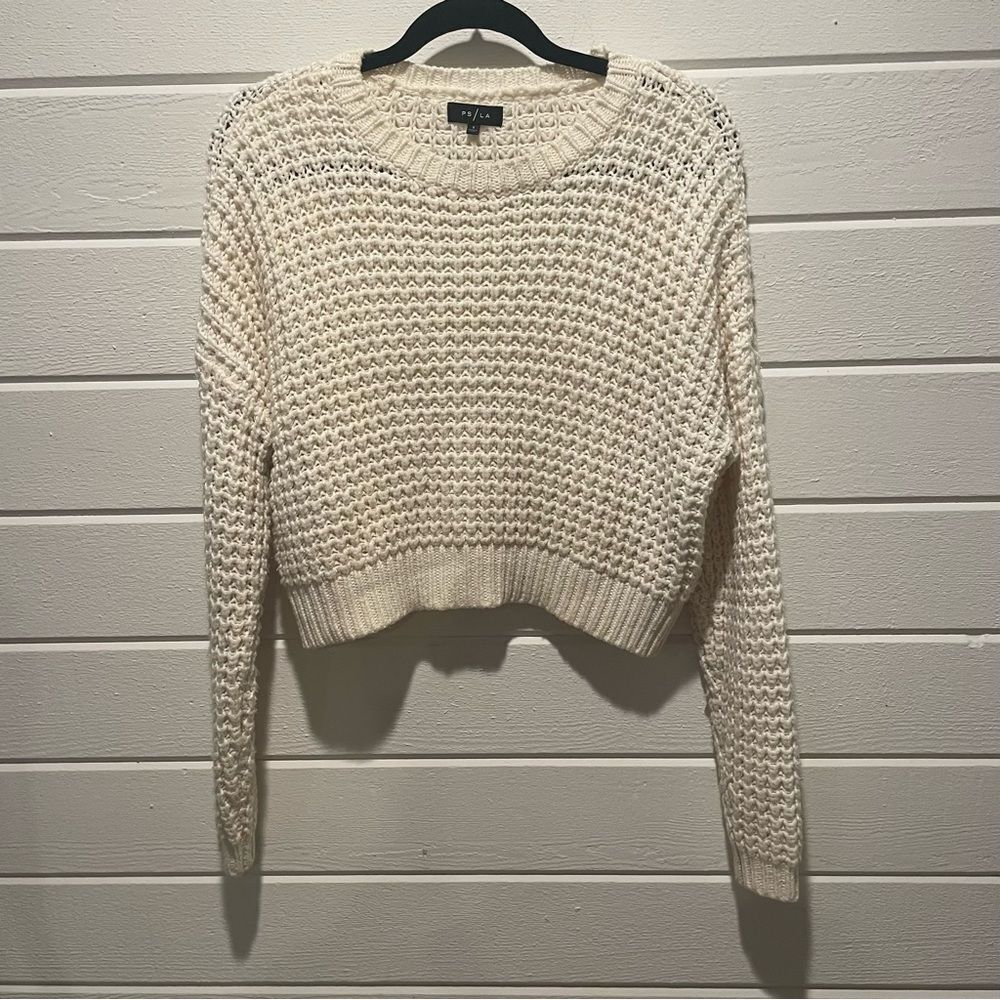Pacsun PS/LA Off-White Knitted Sweater size Small